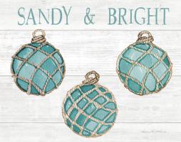 Coastal Holiday Ornament VIII Sandy and Bright #37710