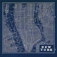 Blueprint Map New York Square #44644