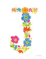 Floral Alphabet Letter X #45487