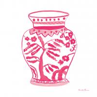 Chinoiserie IV Pink #46156
