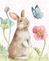 Spring Softies Bunnies II Pink #46216