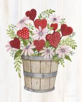 Rustic Valentine Bushel Basket #46672