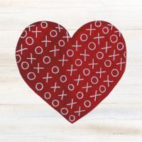 Rustic Valentine Heart IV #46678