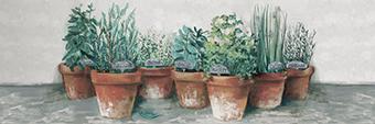 Pots of Herbs II Cottage v2 #48101