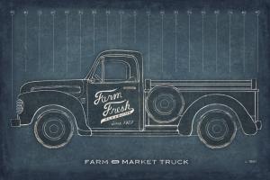 Farm Truck Blueprint #51517