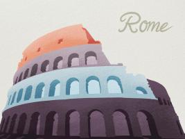 Colorful Rome 1 #51690
