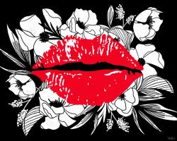 Floral Lips #53122