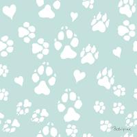 Paws of Love Pattern IIID #53524
