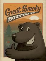 VINTAGE ADVERTISING GREAT SMOKEY MOUNTIANS BEAR #JOEAND 116282