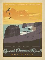 VINTAGE ADVERTISING 12 APOSTLES GREAT OCEAN ROAD VICTORIA AUSTRALIA #JOEAND 116752