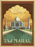 VINTAGE ADVERTISING TAJ MAHAL INDIA TEMPLE #JOEAND 116786