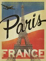 VINTAGE ADVERTISING PARIS EIFFEL TOWER FRANCE #JOEAND 116791