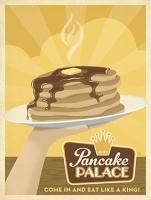 VINTAGE ADVERTISING PANCAKE PALACE #JOEAND 116839