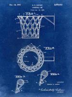 Basketball net, 1950-Blue I #BE112948