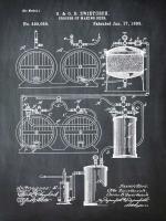 Brewery Patent 1891 Chalk #BE113836
