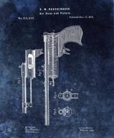 Air Guns & Pistols, 1874- Blue #DSP112873