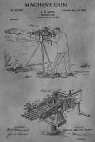 Machine Gun, 1899-Gray #DSP112898
