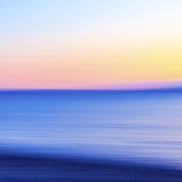 Minimalist Blue Waves #90402