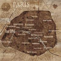 Map of Paris #LW6908