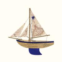 Paper Cutout Boat A #91077