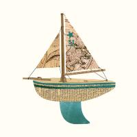 Paper Cutout Boat B #91078