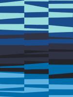 Monochrome Patterns 7 in Blue #99021