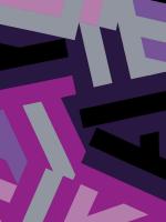 Monochrome Patterns 1 in Purple #99024