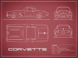 Corvette 33BHP-Maroon #RGN112719