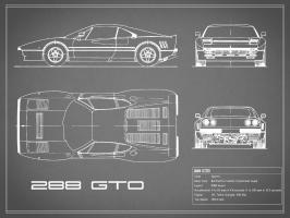 Ferrari 288-GTO-Grey #RGN112723