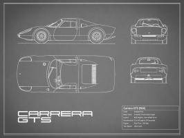Porsche Carrera GTS-Grey #RGN112783