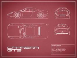 Porsche Carrera GTS-Maroon #RGN112785