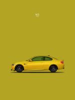 BMW M3 E92 Yellow #RGN113073