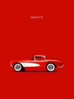 Corvette 1957 Red #RGN113081