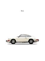 Porsche 911E 1968 White #RGN113116