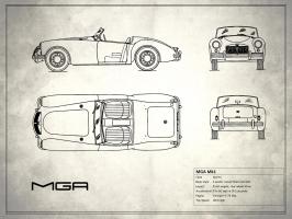 MG MGA White #RGN113209