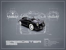 Porsche Speedster 1959 White #RGN113224