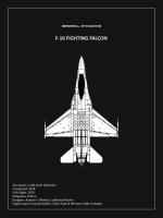 BP F-16 Fighting Falcon Black #RGN114924