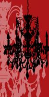 Chandelier 3 Red #76031
