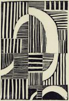 Abstract Linocut A #90992