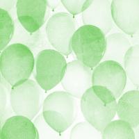 Airy Balloons in Green B #92430