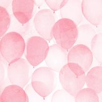 Airy Balloons in Pink B #92436