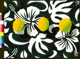 Three Lemons - Tropicalia Black #82564