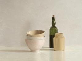 Stacked Bowls, Bottle and little Jar #IG 4570