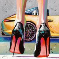 My high Heels, my pretty Car and Me #IG 7993