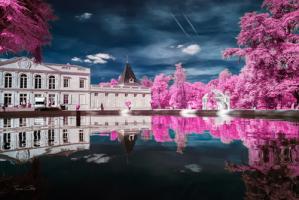 GradignanÕs City Hall, France - Infrared Photography #IG 8163