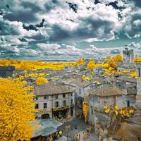 Village of Saint-Emilion - Infrared and UV Photography #IG 8164