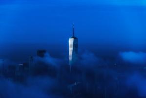 New York the blue One World Trade Center #IG 9211